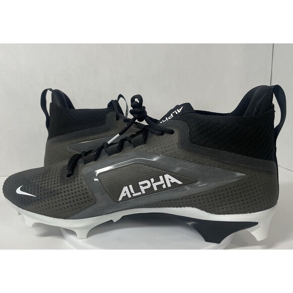 Nike Alpha Menace 4 Elite Mens Size 12.5 Wide Black Football Cleats HF5107-001 main image 15